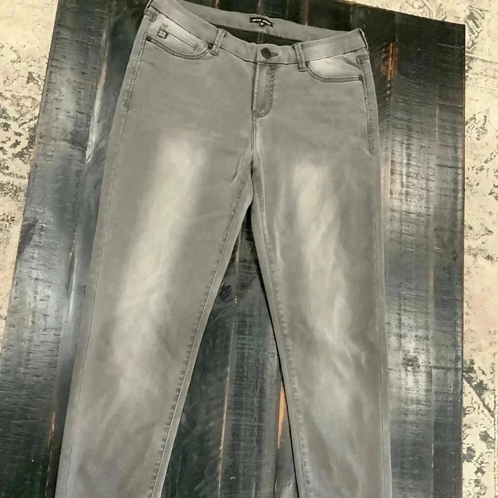 DEAR JOHN CIGARETTE MEDIUM GRAY LEGGING JEANS SIZE 30